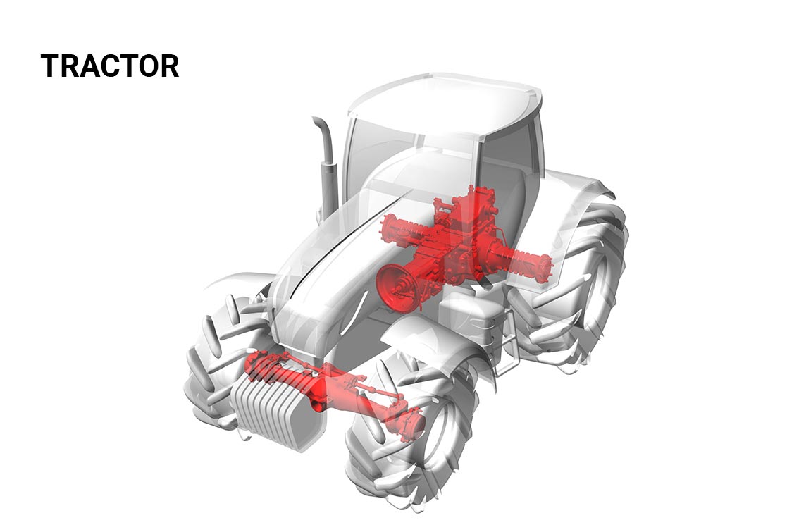 Transmisión tractor